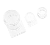 Hemobllo 2 Pièces Mangeoire à Fourmi D'eau Pour Petits Animaux Mini Mangeoire à Reptiles Mangeoire Pour Tortue Plat D'eau De Nourriture Nid De Fourmis Acrylique Nourrir