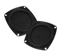 Hemobllo 2 pièces Membrane Vibrante pour Woofer Passif Membrane de Basse pour Haut-parleur et Caisson de Basse Voiture Lot pour Réparation et Amélioration Du