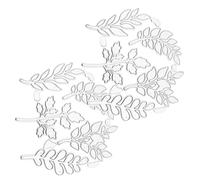 Hemobllo 2 Pièces Moule de couteau en acier en carbone à feuilles Dies de coupe en papier Dies en métal album pochoir en métal Silver