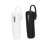 Hemobllo 2 pièces Oreillette sans Fil Voiture Stéréo Mains Utilisation Écouteur Unique Design Ergonomique Confort Noir et Blanc