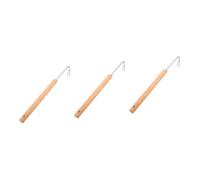 Hemobllo 2 Pièces Outil de Désherbage de Hêtre Ergonomique Râteau Multifonction et Durable pour Jardinage et Élimination des Mauvaises