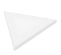 Hemobllo 2 pièces Panneau de Peinture Créatif Cadre Irrégulier Acrylique pour Dessin Décoratif Toile pour Artistes Étudiants Style Triangle