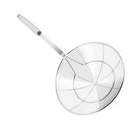 Hemobllo 2 pièces Passoire Araignée Inox Écumoire Fine pour Friture Filtre Huile et Eau pour Hot Pot et Nouilles Manche Ergonomique pour Réunions Festives