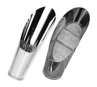 Hemobllo 2 pièces Pelle de Jardin Acier Inoxydable Pelle à Terre et Pratique Outil Léger pour Creuser et Transplanter et Jardiner Maison