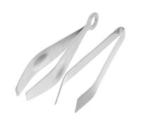 Hemobllo 2 pièces Pince à Épiler Inox Ergonomique pour Cuisine Pince à Retirer Poils de Porc Arêtes de Poisson et Plumes Outil et Pratique pour Chef