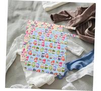 Hemobllo 2 pièces Pochette Imperméable pour Couches Organiseur Étanche Réutilisable avec Double Fermeture Éclair pour Couches Lavables Secs pour Piscine Sport Yoga et Fitness Moyenne