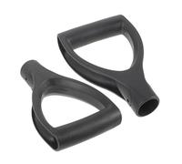 Hemobllo 2 Pièces Poignée de Rechange Forme D Ergonomique pour Outils de Jardinage et Agriculture Poignée Légère et Portable pour Pelle Fourche et Bêche Améliore Efficacité Du Travail
