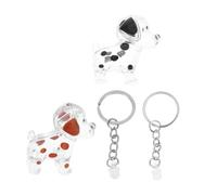 Hemobllo 2 Pièces Porte-clés Collecteur de Poils de Chien Coffret Souvenir Transparent pour Mémorial Animal Accessoire Sentimental pour Usage Quotidien et Voyage