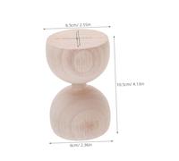Hemobllo 2 Pièces Post Caps pour Escalier Têtes de Colonne Rondes à Sablier Style Européen Décoration Vintage pour Maison Faciles à Installer et Compatibles avec Divers