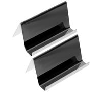 Hemobllo 2 Pièces Présentoir à Cartes de Visite, Support Stable | Finition Polie, Lignes Épurées, Style Nordique, pour Bureaux D’hôtel et Comptoirs de Caisse