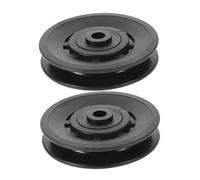 Hemobllo 2 pièces Protections de Poulies Manchons Antidérapants et Résistants à Usure pour Accessoires Machine Câble de Musculation Compatible Équipement Fitness