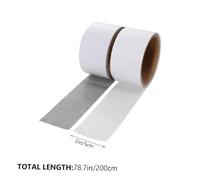 Hemobllo 2 pièces Ruban Adhésif Maille pour Réparation Moustiquaire Fenêtre et Porte Autocollant Résistant Patch Déchirure Écran Étanche et Facile à Appliquer