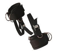 Hemobllo 2 Pièces Sangle Cheville Musculation Élastique pour Machine Câble Attache Fitness Réglable Entraînement Jambes et Renforcement Fessiers