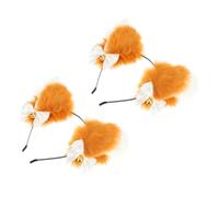 Hemobllo 2 Pièces Serre-tête Oreilles Animaux Bandeau pour Cheveux Style Anime Décorations pour Cheveux Style Anime Lot de Accessoires pour Femmes