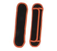 Hemobllo 2 Pièces Shoulder Strap Pad Detachable Thick Non-slip Cushion Breathable Ergonomic Shoulder Pads For Backpacks And Heavy Bags Comfortable Soft Support For Travel And Hiking