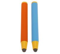 Hemobllo 2 Pièces Style Poignée Enfant Dessin capacitif Touche Tablette Crayon stylos de téléphone pour écran Tactile Stylo numérique étui en Cuir de Silicone