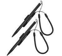 Hemobllo 2 pièces Stylet Résistif Métallique avec Cordon Anti-Perte et Clip Stylo Tactile Précis pour Écran Résistif Pos Navigation et Imprimante Fiscal
