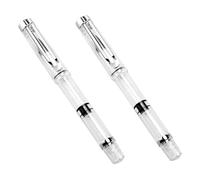 Hemobllo 2 pièces Stylo Plume Calligraphie Pinceau Rechargeable Stylo Moderne Portable pour Débutants et Cadeau Pratique pour Amateurs Décriture Chinoise