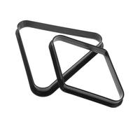 Hemobllo 2 pièces Support de de Billard Plastique Triangle et Diamant pour Table de Billard Rangement et Formation des Accessoire pour Jeu à ou Bar