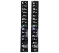 Hemobllo 2 pièces Thermomètre Adhésif pour Brassage Autocollants de Température Précis pour Fermentation Facile à Coller et Lire pour Cuisine et Fermentation Maison