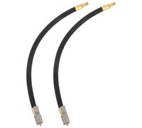 Hemobllo 2 Pièces Tuyau Accessoire Rapide pour Pompe à Air de Voiture de Rallonge pour Gonflage de Pneus Compatible avec Compresseur Air Portable Flexible