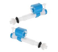 Hemobllo 2 pièces Valve Entrée Eau Silencieuse pour Kit de Remplacement pour Réservoir Wc Valve Flotteur Durable et Économique Eau Compatible Modèles Variés