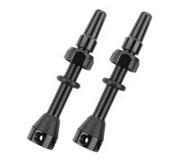 Hemobllo 2 pièces Valve Tubeless Aluminium CNC avec Capuchons Débit pour Pneus Haute Pression Design et Sécurisé
