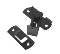 Hemobllo 2 Pièces Verrou de Porte Coulissante sans Perçage Acier Inoxydable Loquet à Angle Droit pour Sécurité Garçon Fille et Animaux Installation Rapide et Fonctionnement Silencieux