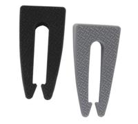 Hemobllo 2 pièces Verrou de Sécurité pour Gazinière Lot de Noir Gris Protection Garçon Fille et Animaux Compatible avec Plusieurs Boutons de Gaz Design Élégant et Durable