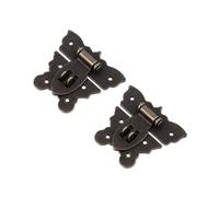 Hemobllo 2 pièces Verrous Rétro pour Boîte à Bijoux Style Antique Bronze Durable et Facile à Installer Lot