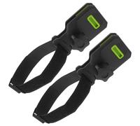 Hemobllo 2 Pinces de Tente en Nylon Noir Réutilisables, Clips de Fixation pour Bâches et Housses de Camion, Faciles à Utiliser, pour Camping et Usage Extérieur