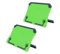 Hemobllo 2 Pupitres de Musique Pliables en Abs Vert, Design Anti-rayures, Pupitre Portatif Simple, Lot de 2 pour Lecture de Partitions