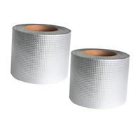 Hemobllo 2 rouleaux Ruban de Réparation Butyle Bande Détanchéité Super Résistante pour Toit Fenêtre Fissures et Fuites de Tuyaux Ruban Colmateur pour Réparation Rapide
