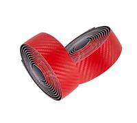 Hemobllo 2 rouleaux Ruban Guidon Route Antidérapant Fibre de Bande de Cintre Longue et Pratique pour Homme et Femme Lot de Rouge