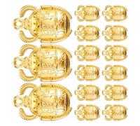 Hemobllo 20 Breloques Scarabées en Métal Vintage Or pour Fabrication de Bijoux, Accessoires Artisanaux Solide pour Bracelets et Colliers, pour Créations DIY