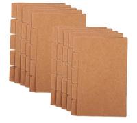 Hemobllo 20 ensembles Diviseurs Index Papier Kraft Intercalaires Durables pour Cahiers à Anneaux Accessoires de Bureau Polyvalents pour Organisation et Études