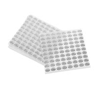 Hemobllo 20 Feuilles Étiquettes Qc Passées Autocollantes Étiquettes Adhésives Contrefaçon pour Qualité Scellage Sécurisé et Protection Détournement