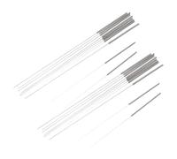 Hemobllo 20 Pièces Aiguille de nettoyage d'imprimante outil de nettoyage de buse kit de nettoyage de buse d'imprimante 3d Aiguilles de nettoyage pour imprimante 3D Acier inoxydable