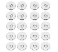 Hemobllo 20 Pièces Ancrages Grille pour Plantes Grimpantes en Aluminium | Structure Maille Ouverte, Pose Simple, pour Vigne, Tuteurs Bois et Terrasse, Jardiniers