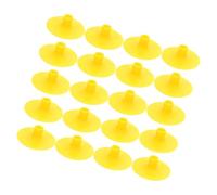 Hemobllo 20 Pièces Arc Et Ventouse pour Enfants Pointes De Arc Ventouse Remplacement des Flèches à De De Jaune Caoutchouc