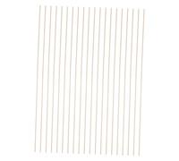 Hemobllo 20 pièces Bâtonnets Bambou Fins pour Support de Volant en Bois Lisses et Solides pour Fabrication de Volants Garçon Fille Bâtons de Bricolage Créatifs et Fournitures de Loisirs
