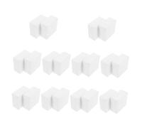 Hemobllo 20 Pièces Bloc Mousse Carré pour Pratique de Décoration de Gâteau Fondant Modèle Dexercice Stable pour Débutants Matériel DIY pour et Décoration de Fête