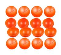 Hemobllo 20 Pièces Boules de Tombola en Plastique Creuses Orange | Usage Rapide en Fête ou Collecte, Aide à Répartir les Équipes, pour Organisateurs et Grands Groupes