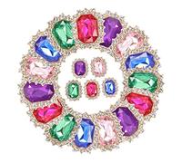 Hemobllo 20 Pièces Breloques pour Lacets Clips Décoratifs avec Cristaux Bijoux pour Chaussures Accessoires de Décoration pour Lacets Appliques pour Customiser Chaussures