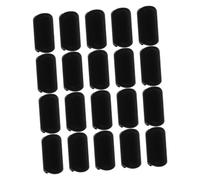 Hemobllo 20 Pièces Clip de Fixation pour Câbles de Frein Vitesse de Vélo de Montagne, Plastique Noir Surface Intérieure Lisse et Résistance la Flexion Répétée