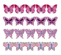 Hemobllo 20 Pièces Écussons Thermocollants en Polyester pour Vêtements, Patchs Créatifs et Beaux, pour Activités DIY et Réparation de Paquet à Dos