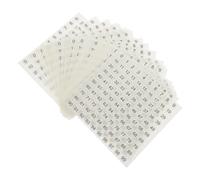 Hemobllo 20 pièces Étiquettes Numérotées Autocollantes Stickers Adhésifs Ronds pour Classement Bouteilles Étiquettes Identification Pratique et Décorative