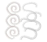 Hemobllo 20 pièces Faux Cils pour Poupées DIY Cils Naturels Réalistes Fibre Ultra Fine Accessoires pour Fabrication de Poupées Noir Marron
