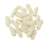 Hemobllo 20 pièces Gommes Forme de Cacahuète Lot de Gommes Mignonnes et Réalistes pour Garçon Fille Fournitures Scolaires Amusantes et comme ou Récompenses pour Étudiants