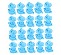 Hemobllo 20 pièces Isolateurs de Clôture Électrique Haute Tension Accessoires pour Fil de Clôture Délevage Isolants Durables et Résistants pour Système de Sécurité